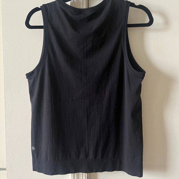 Athleta In Motion Seamless Tank Top Black Size Medium - Picture 6 of 9